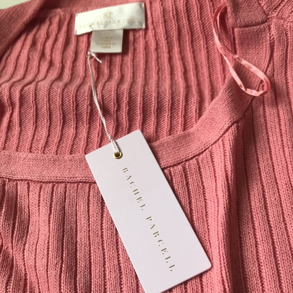 Rachel Parcell Pink Sweater NEW with tags - Picture 4 of 5